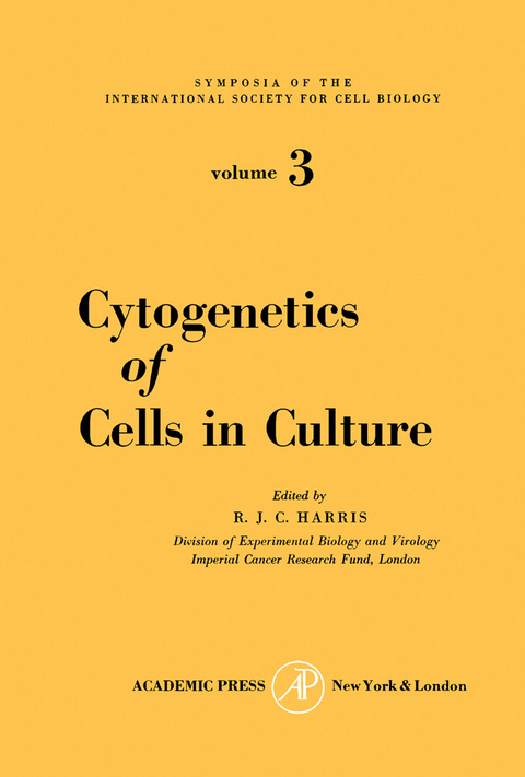 Cytogenetics of Cells in Culture - 