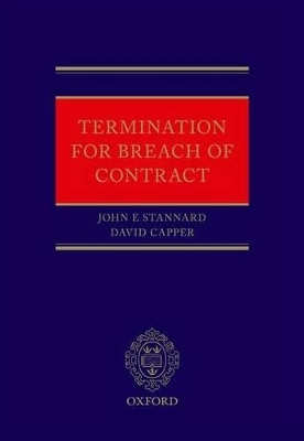 Termination for Breach of Contract - John Stannard, David Capper