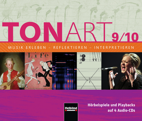 TONART 9/10 D (Ausgabe 2013) Audio-Aufnahmen - 