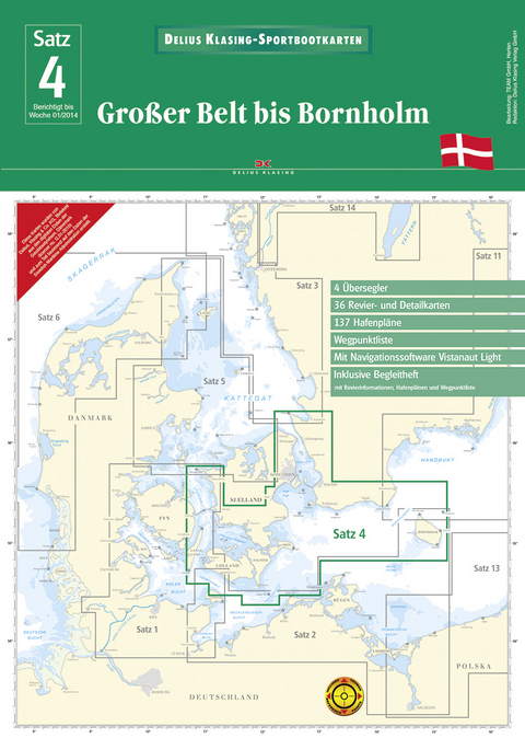 Satz 4: Großer Belt bis Bornholm (Ausgabe 2014)