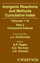 Inorganic Reactions and Methods, Cumulative Index, Part 2 - J. J. Zuckerman