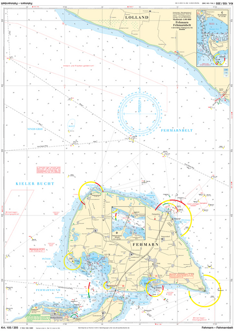 Einzelkarte Fehmarn – Fehmarnbelt / Mecklenburger Bucht