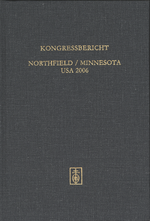 Kongressbericht Northfield /Minnesota, USA 2006 - 