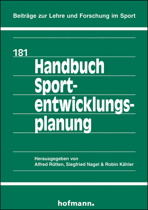 Handbuch Sportentwicklungsplanung - 