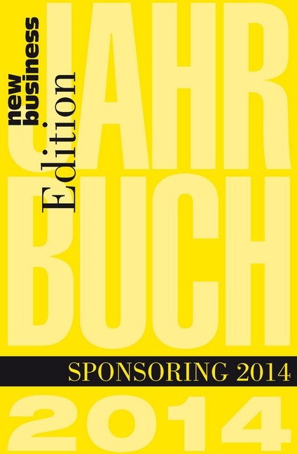 Jahrbuch Sponsoring 2014 - 