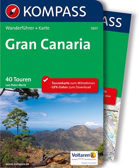 KOMPASS Wanderführer Gran Canaria - Peter Mertz