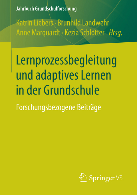 Lernprozessbegleitung und adaptives Lernen in der Grundschule - 