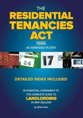 The Residential Tenancies Act - Brian Kerr