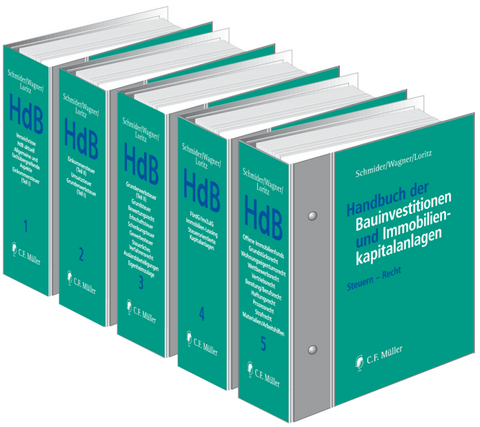 Handbuch der Bauinvestitionen und Immobilienkapitalanlagen - HdB - Ansgar Behlau, Peter Claassen, Fritz Eggesiecker, Helmar Fichtelmann, Raymond Halaczinsky, Jürgen Hartlich, Ekkehardt v. Heymann, Hans Ulrich Hundt-Eßwein, Ann-Erika Jörißen, Thomas Kaligin, Hartmut Klein, Karl-Georg Loritz, Elmar Masuch, Frank Christian Merz, Alexander Oldenburg, Christian Paschen, Patrick Rösler, Roland Ronig, Rudolf Schilling, Hans-Peter Schmieszek, Michael Schmidt, Carsten Schmitz, Hans-Walter Schoor, Martina Schruba, Helmut Schuhmann, Wolfgang Spindler, Michael Stein, Klaus-R. Wagner, Karl-Heinz Weber, Klaus Wierschem