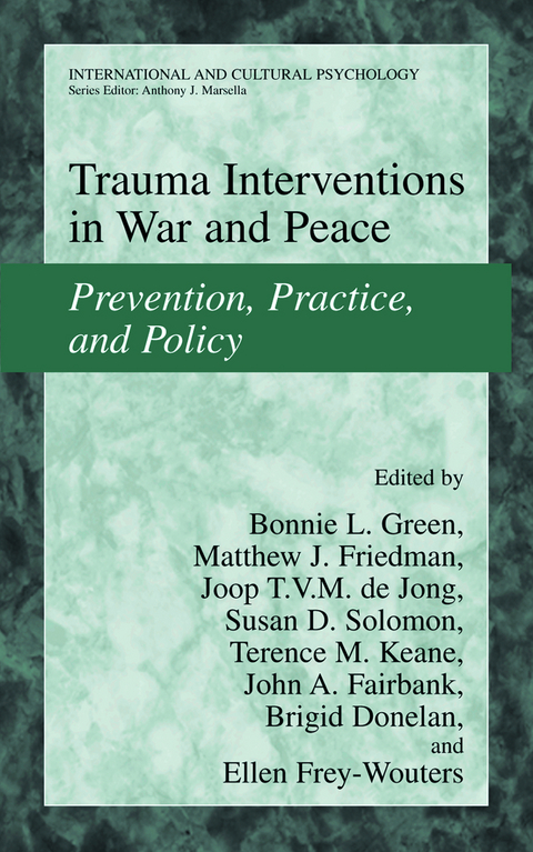 Trauma Interventions in War and Peace - 