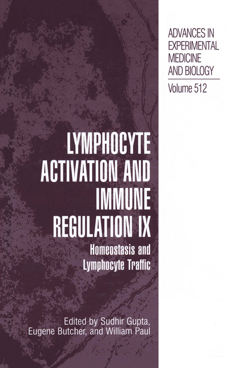 Lymphocyte Activation and Immune Regulation IX - 