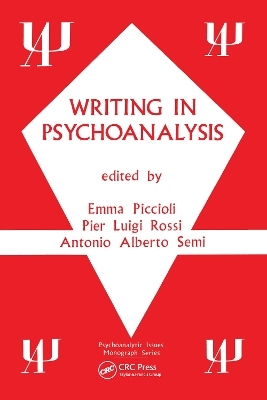 Writing in Psychoanalysis - 