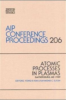 Atomic Processes in Plasmas - Kim Yong-Ki