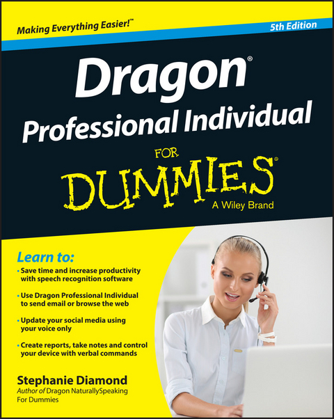 Dragon Professional Individual For Dummies - Stephanie Diamond