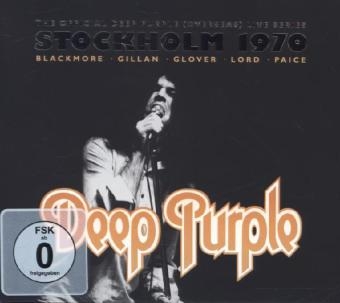 Stockholm 1970, 2 Audio-CDs + 1 DVD -  Deep Purple