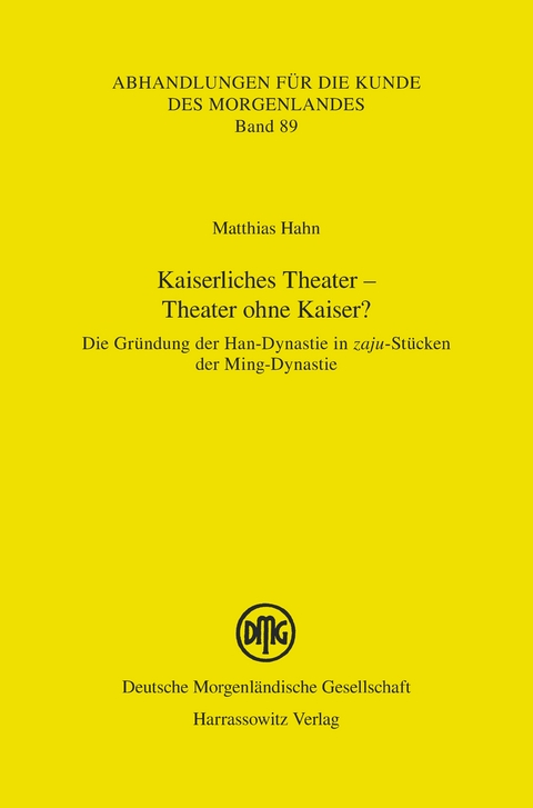 Kaiserliches Theater – Theater ohne Kaiser? - Matthias Hahn