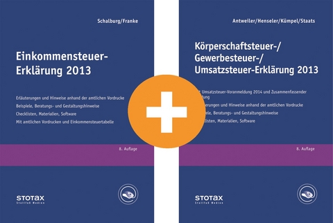 Einkommensteuer-Erklärung 2013 + Körperschaftsteuer-/Gewerbesteuer-/Umsatzsteuer-Erklärung 2013 (Kombiprodukt) - Martin Schalburg, Michael Seifert, Paul Ulrich Antweiler, Frank Henseler, Andreas Kümpel, Annette Staats