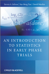 An Introduction to Statistics in Early Phase Trials - Steven Julious, Say Beng Tan, David MacHin