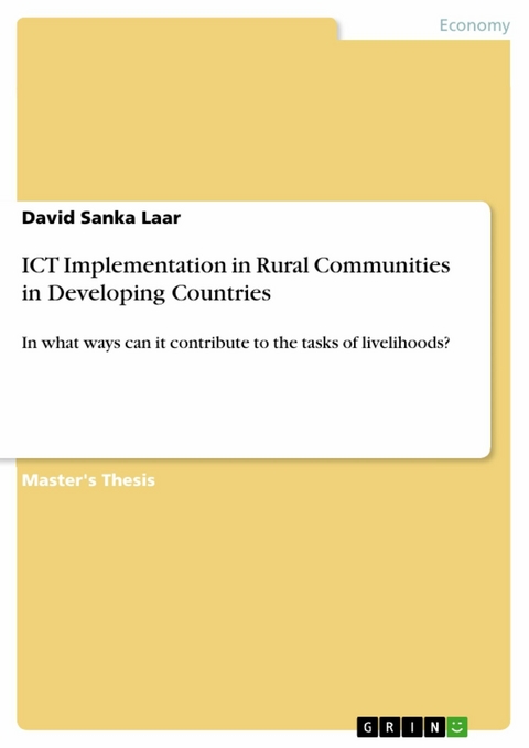 ICT Implementation in Rural Communities in Developing Countries -  David Sanka Laar