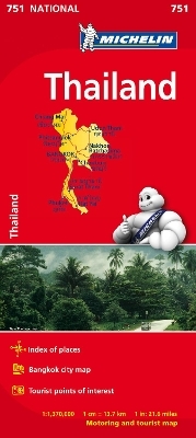 Thailand - Michelin National Map 751 -  Michelin