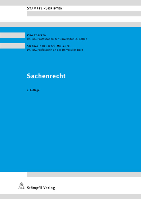 Sachenrecht - Vito Roberto, Stephanie Hrubesch-Millauer