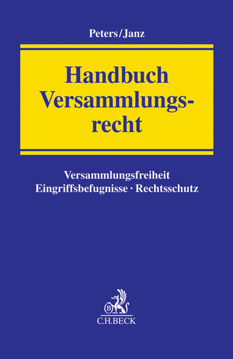 Handbuch Versammlungsrecht - 