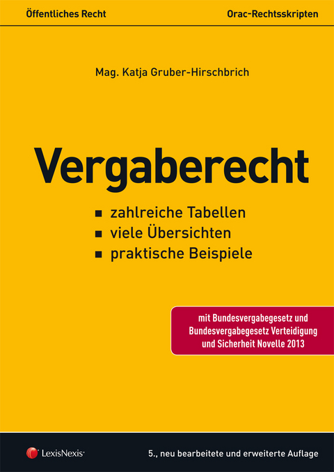 Vergaberecht - Katja Gruber-Hirschbrich