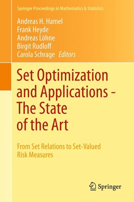 Set Optimization and Applications - The State of the Art - 