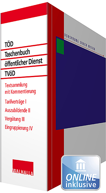 TÖD – TVöD Taschenbuch öffentlicher Dienst Bund und Kommunen