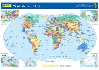 Philip's World Wall Map