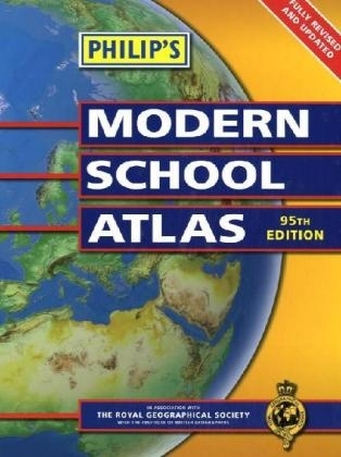 Philips Modern School Atlas 94th Edition - Royal Geographical Society