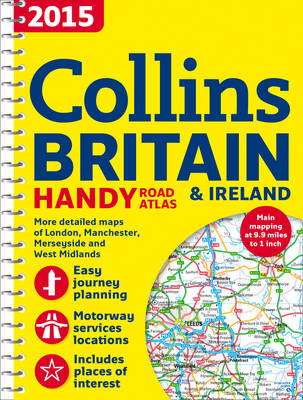 2015 Collins Handy Road Atlas Britain -  Collins Maps