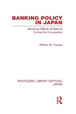 Banking Policy in Japan - Antonia Gransden