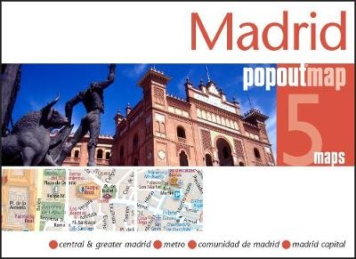 Madrid PopOut Map - 