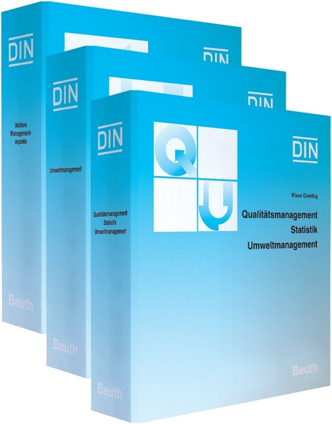 Qualitätsmanagement, Statistik, Umweltmanagement. Teil A, Teil B/C, Teil D und Teil E / Qualitätsmanagement - Statistik - Umweltmanagement. Teil A, Teil D und Teil E - Klaus Graebig