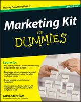 Marketing Kit for Dummies -  Alexander Hiam