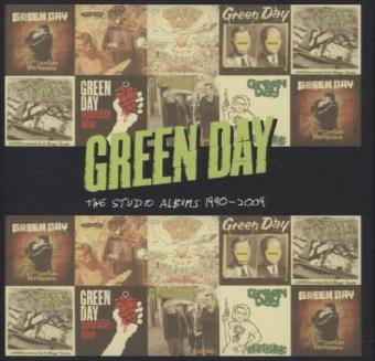 Studio Albums 1990-2009, 8 Audio-CDs -  Green Day