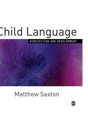 Child Language - Matthew Saxton