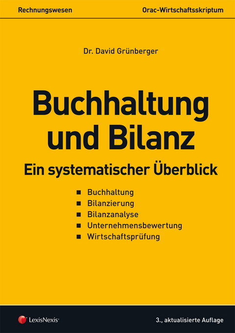 Buchhaltung und Bilanz - David Grünberger