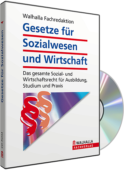 CD-ROM Gesetze für Sozialwesen und Wirtschaft (Grundversion)