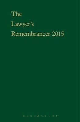 The Lawyer's Remembrancer 2015 - 