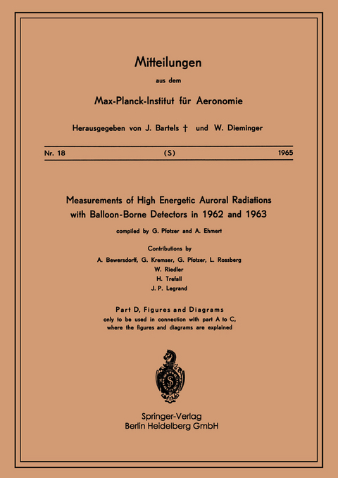 Measurements of High Energetic Auroral Radiations with Balloon-Borne Detectors in 1962 and 1963