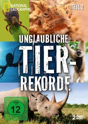 Unglaubliche Tier-Rekorde. Tl.2, 2 DVDs