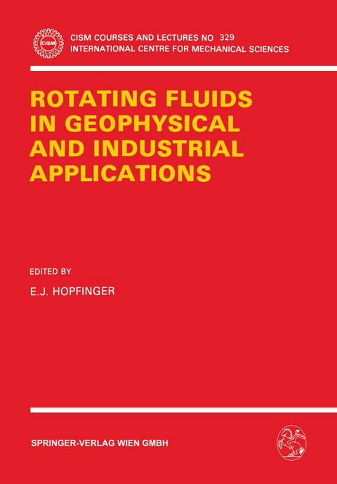 Rotating Fluids in Geophysical and Industrial Applications - 