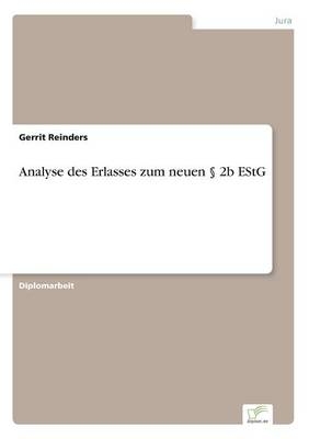 Analyse des Erlasses zum neuen Â§ 2b EStG - Gerrit Reinders