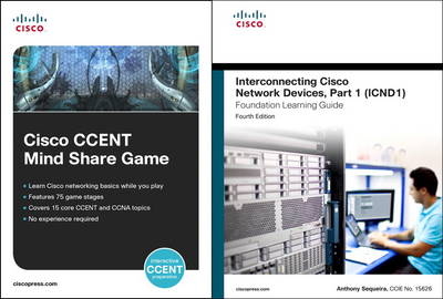 Cisco CCENT Mind Share Game and Interconnecting Cisco Network Devices, Part 1 (ICND1) Bundle - Inc. Cisco Systems, Anthony Sequeira