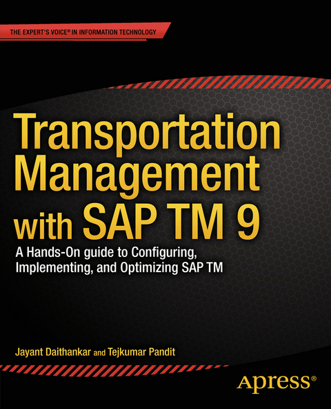 Transportation Management with SAP TM 9 - Jayant Daithankar, Tejkumar Pandit