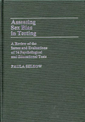 Assessing Sex Bias in Testing - Paula Selkow