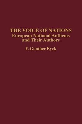 The Voice of Nations - F. G. Eyck