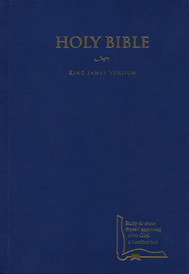 KJV Drill Bible, Blue Hardcover - 